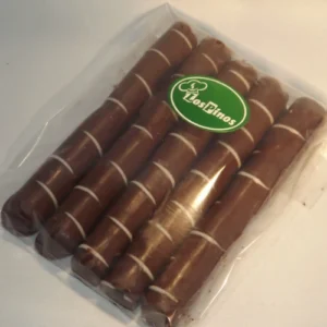 Cuchuflí Relleno con Manjar y Baño de Chocolate x5